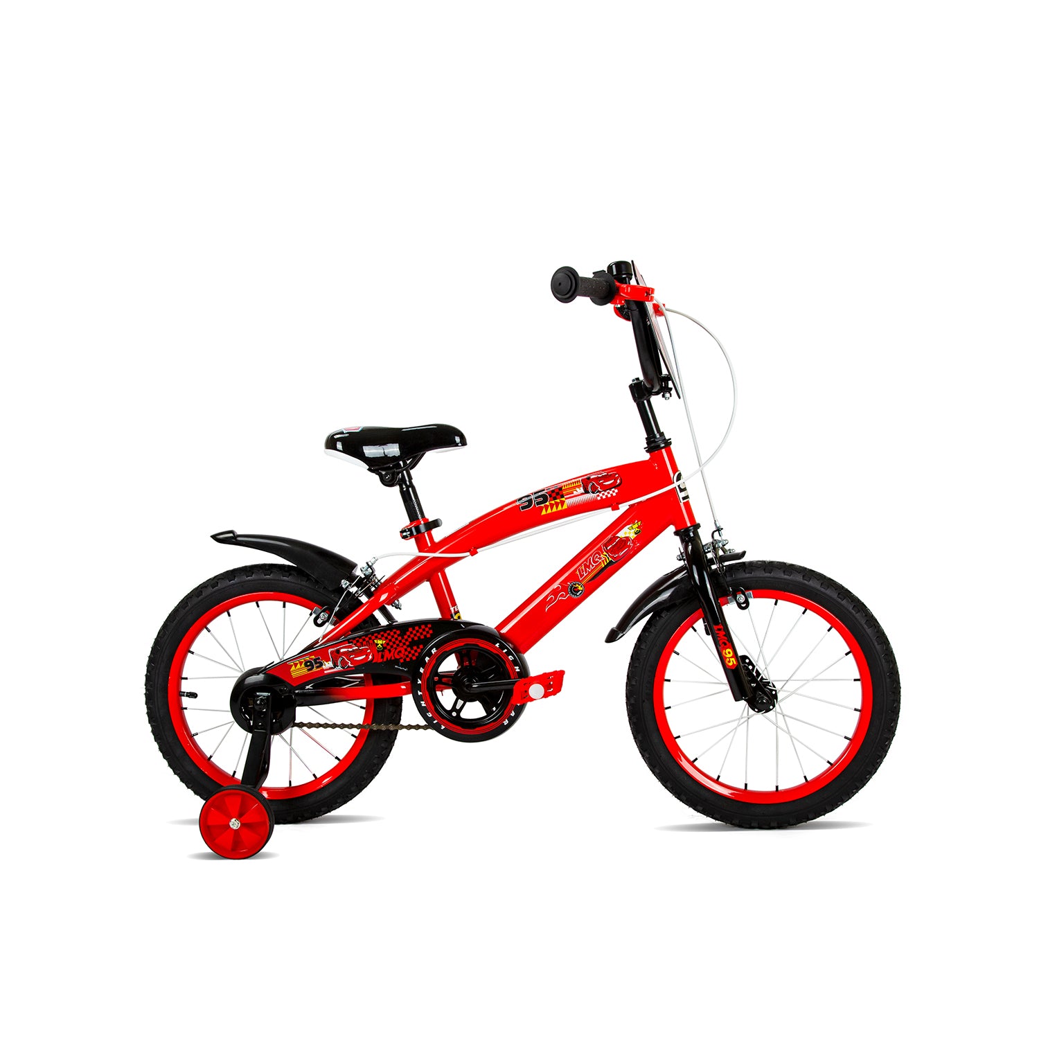 Spartan 16" Disney Cars Value w/ Training Wheels