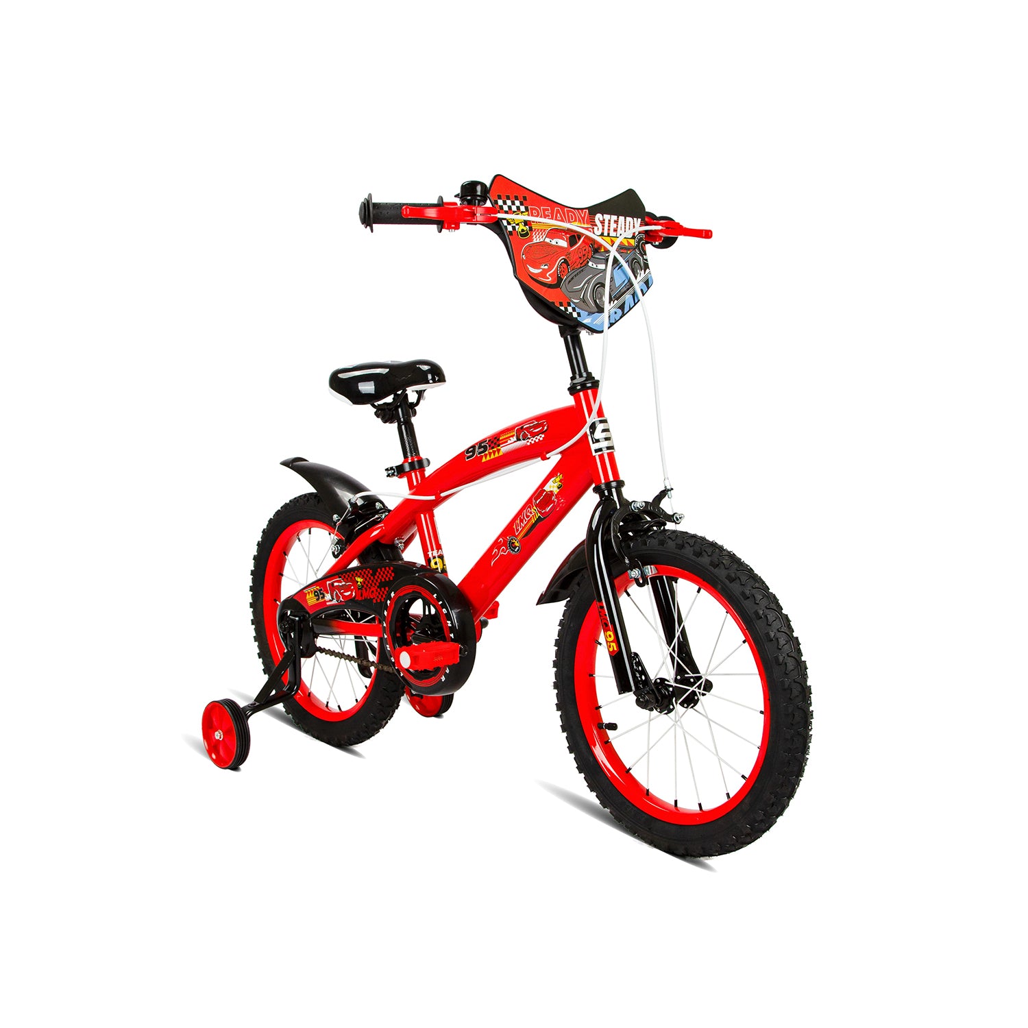 Spartan 16" Disney Cars Value w/ Training Wheels