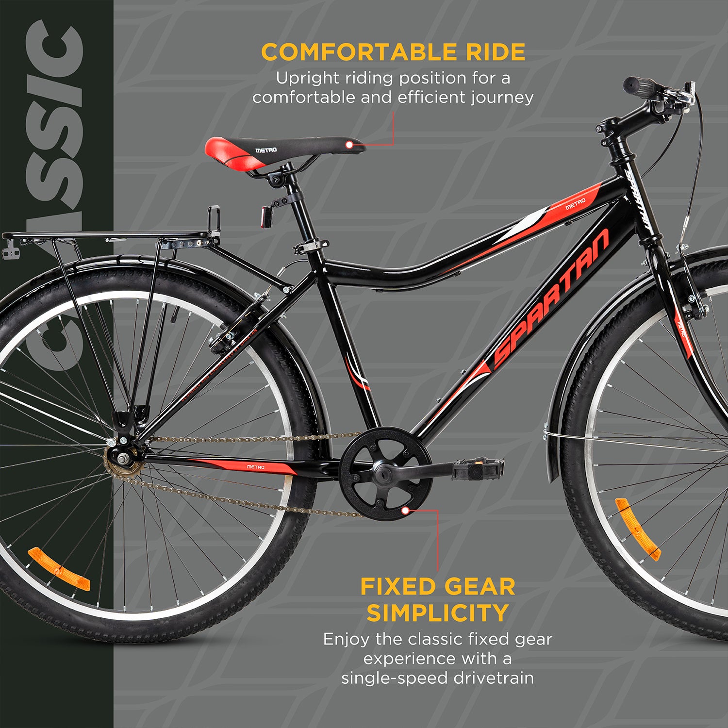 Spartan 24" Metro Bike