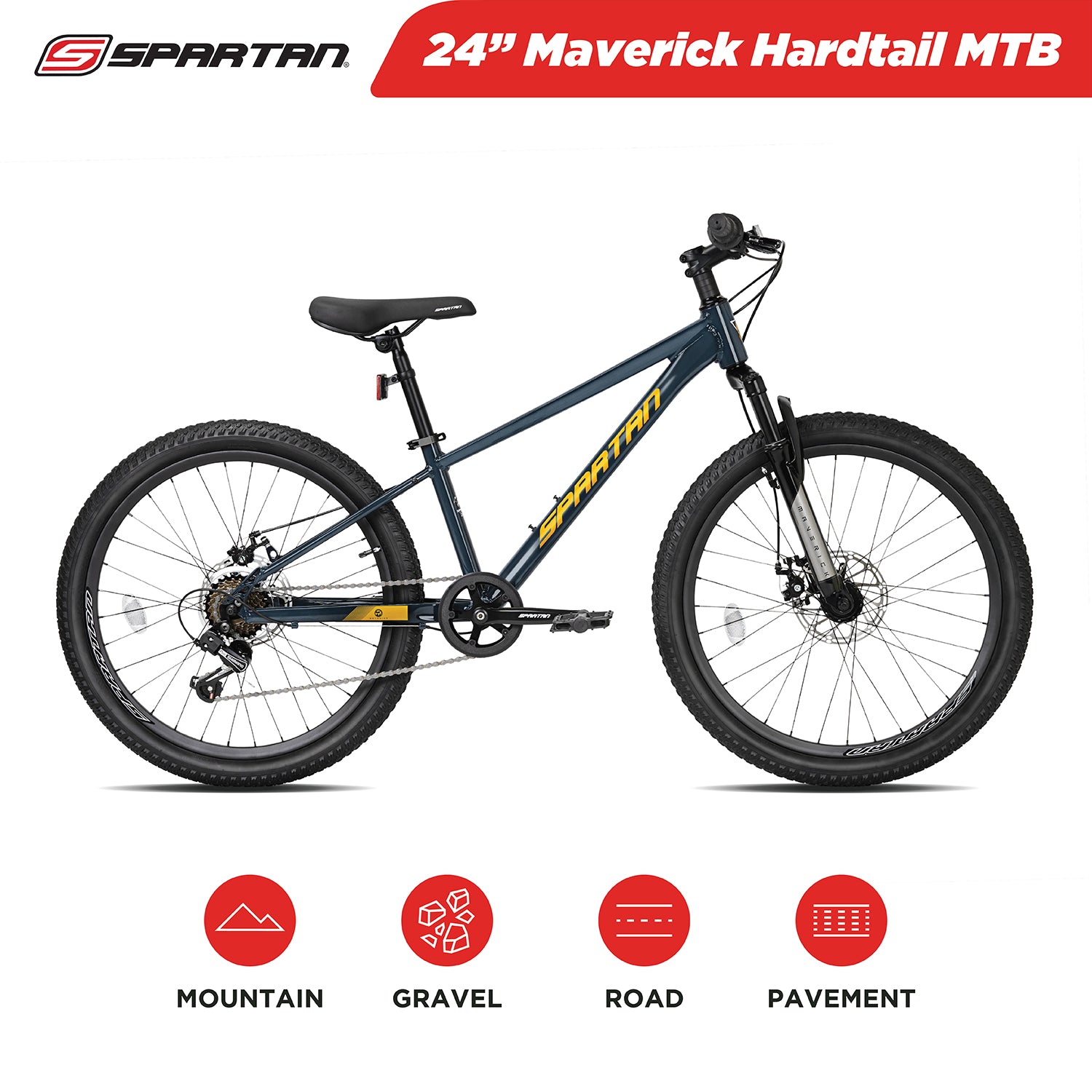 Spartan 24" Maverick MTB