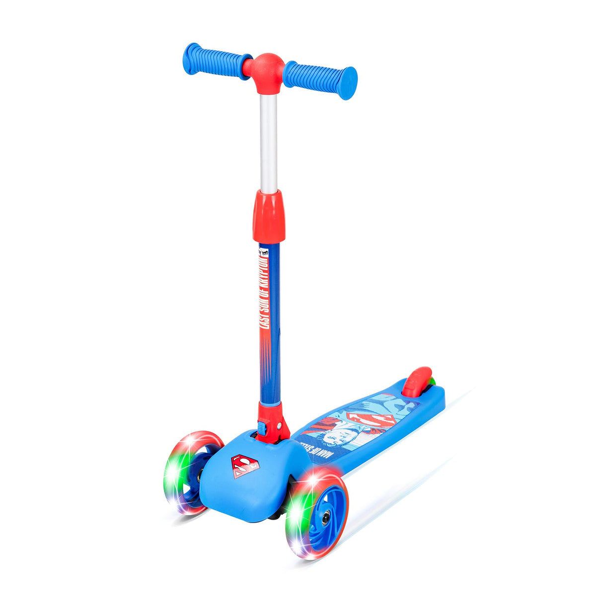 Spartan Superman 3-Wheel LED Folding Scooter