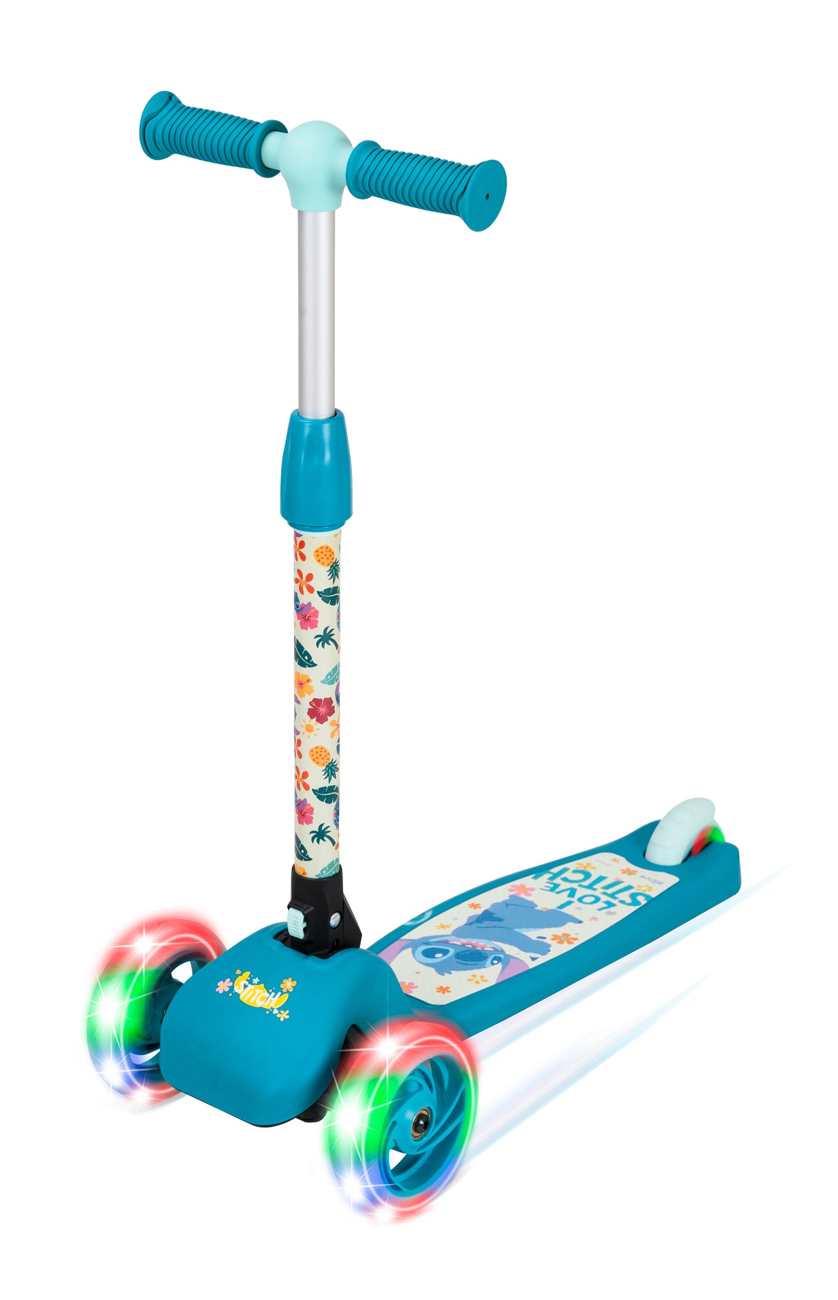 Spartan Stitch 3-Wheel LED Folding Scooter