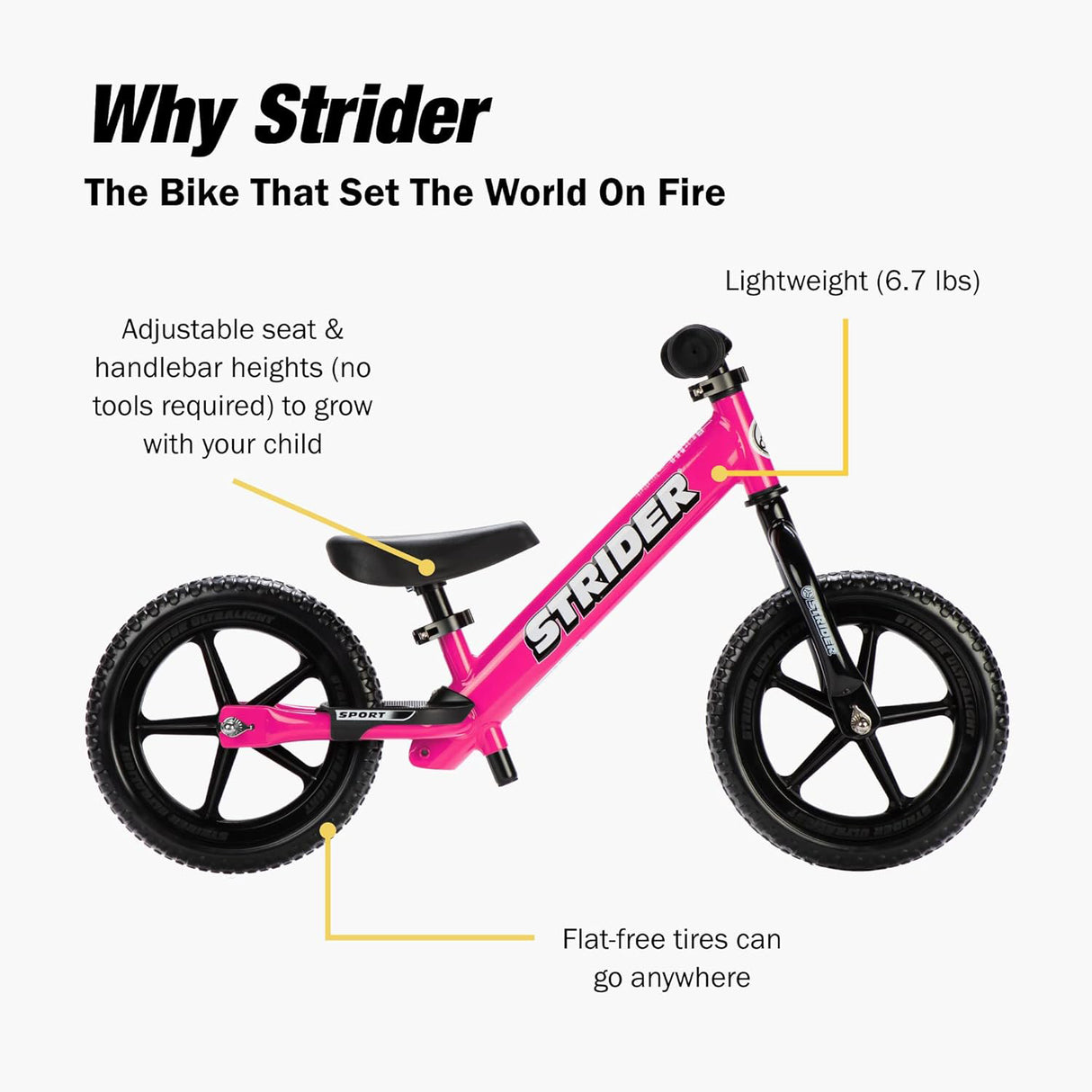 Strider 12" Sport Balance Bike