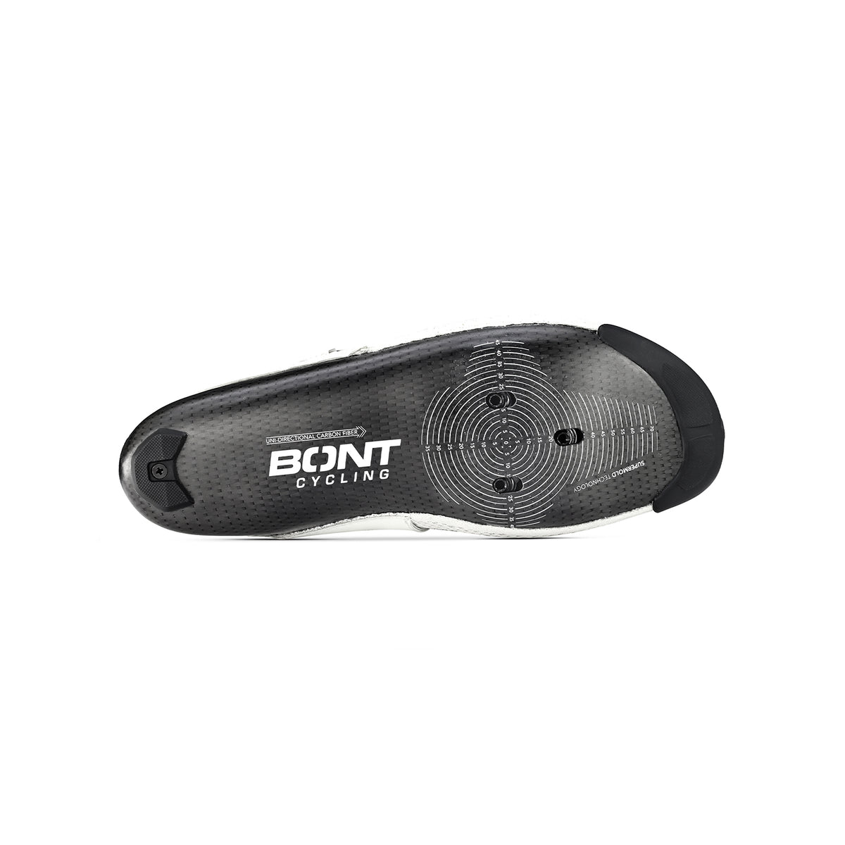 Bont Vaypor Knit White Road Shoes