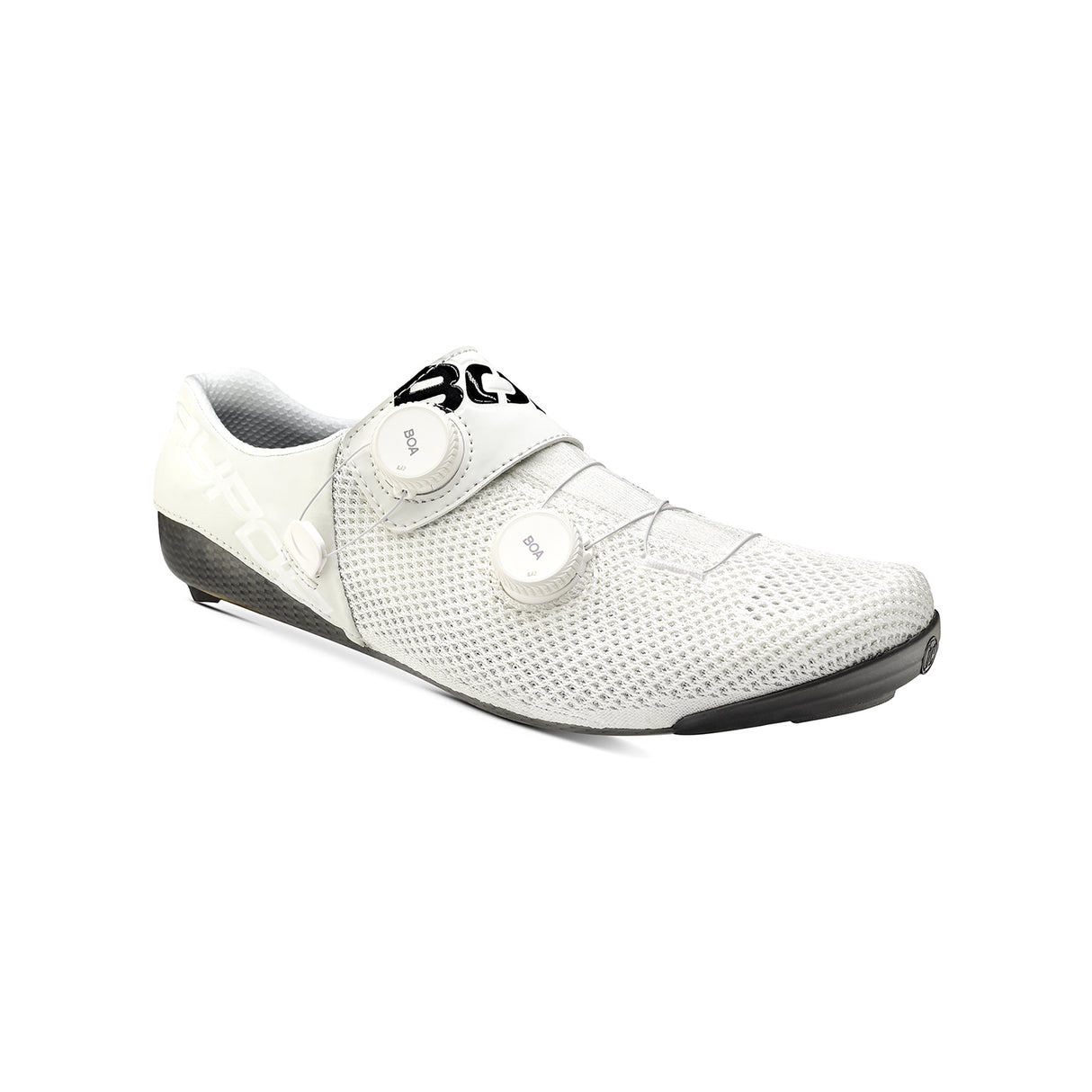 Bont Vaypor Knit White Road Shoes