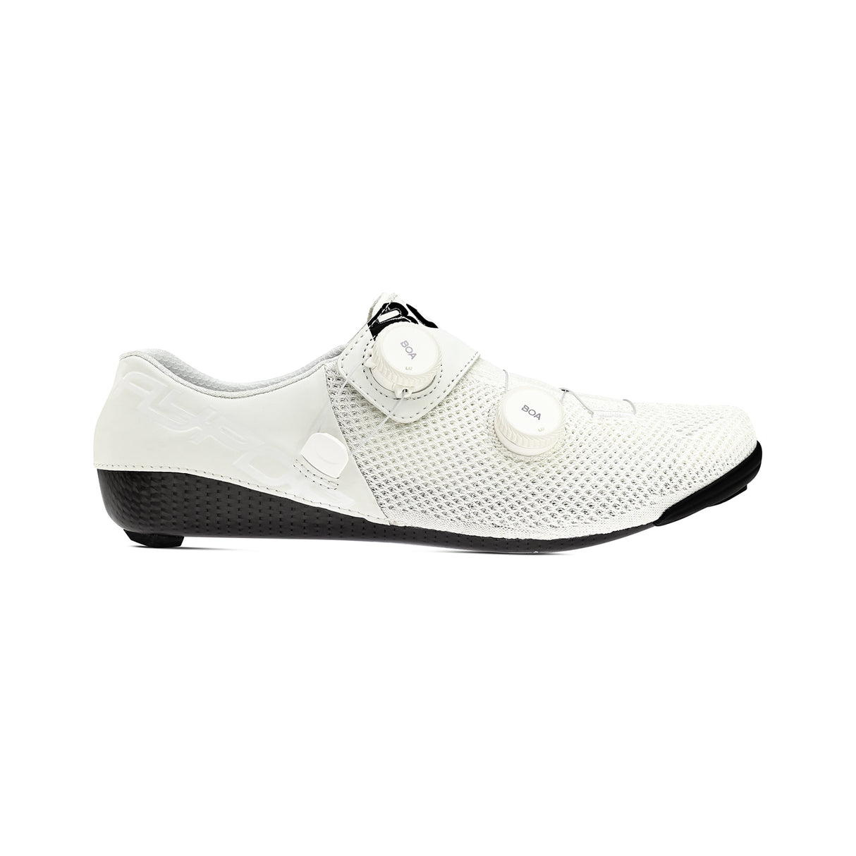 Bont Vaypor Knit White Road Shoes