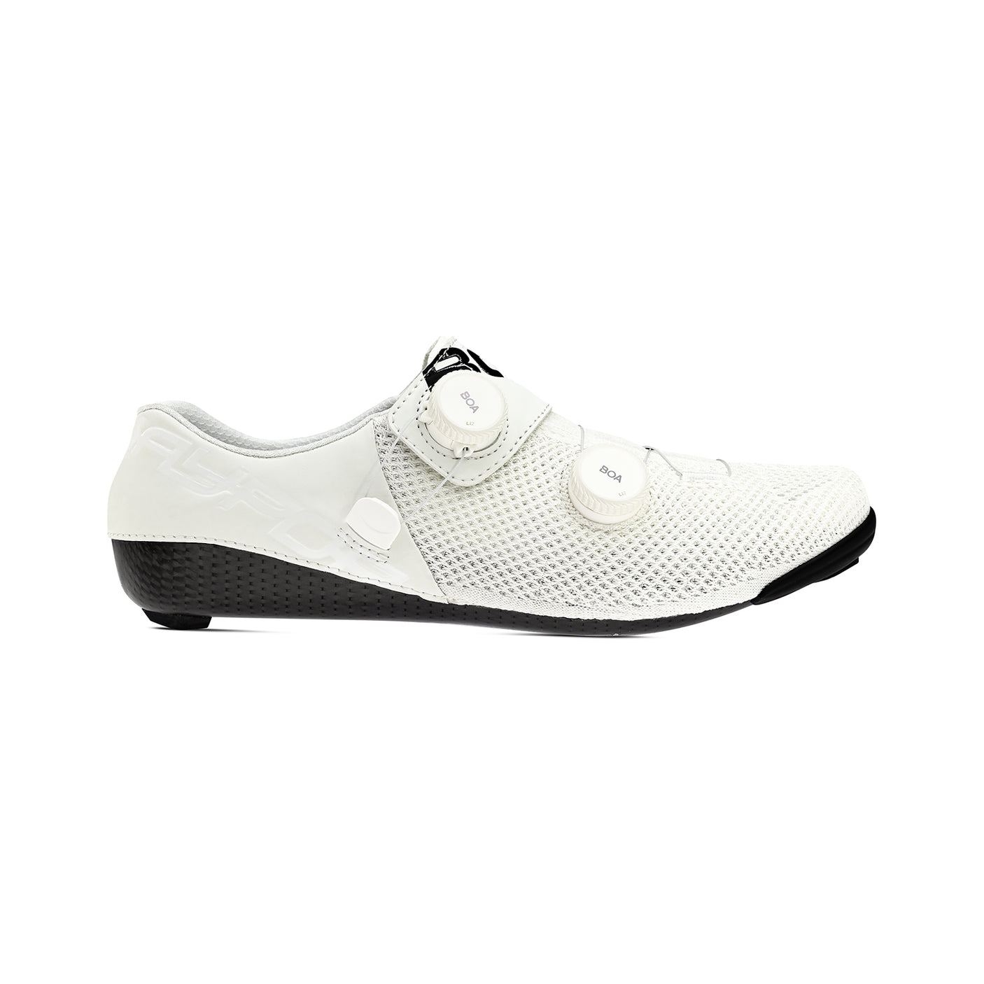 Bont Vaypor Knit White Road Shoes