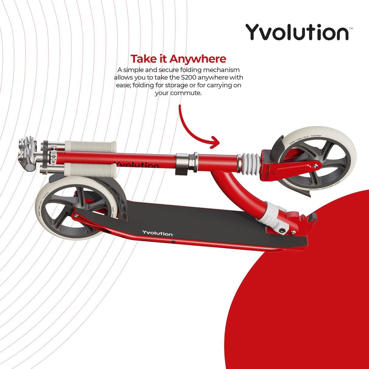 Yvolution S200 Kids Scooter