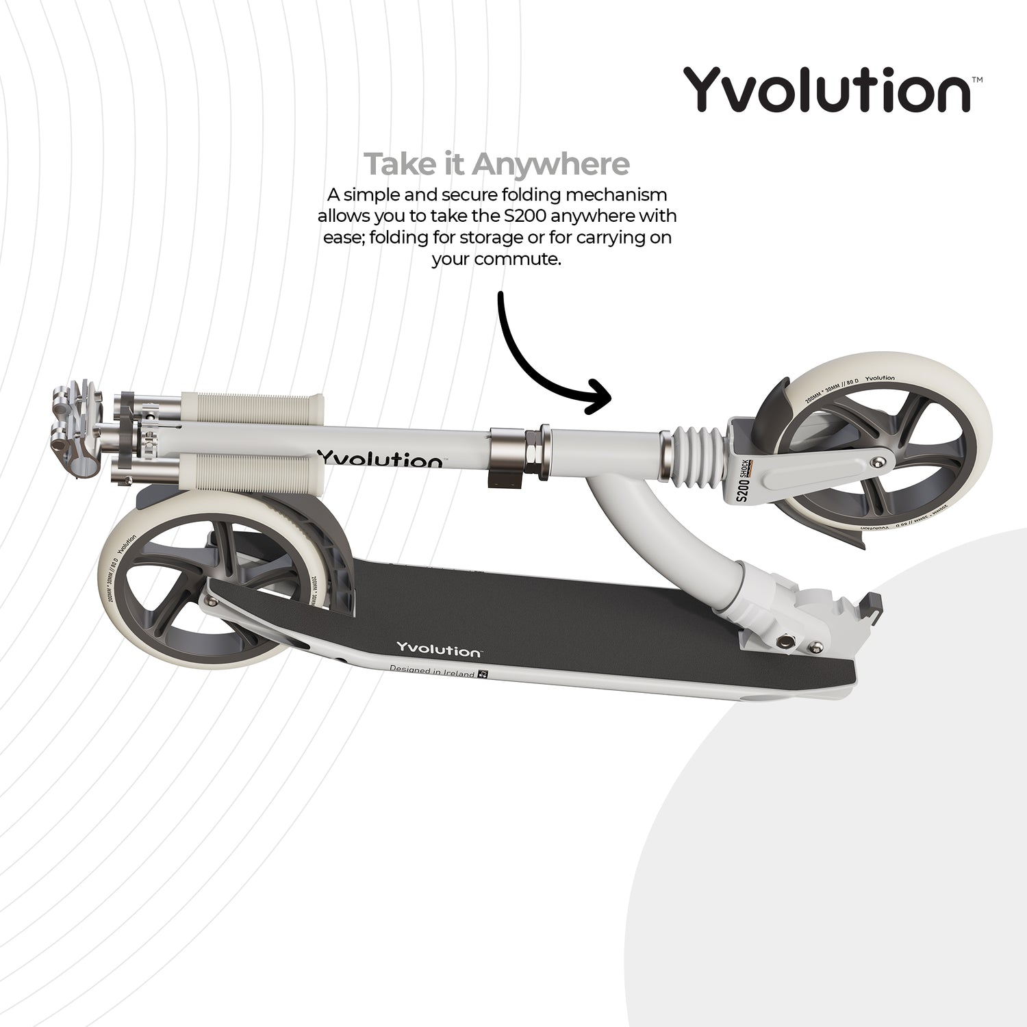 Yvolution S200 Kids Scooter