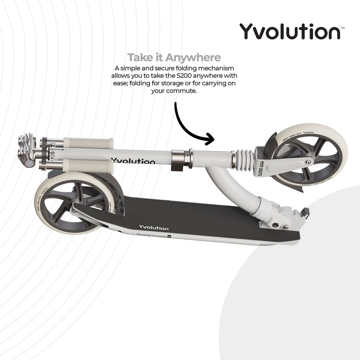 Yvolution S200 Kids Scooter