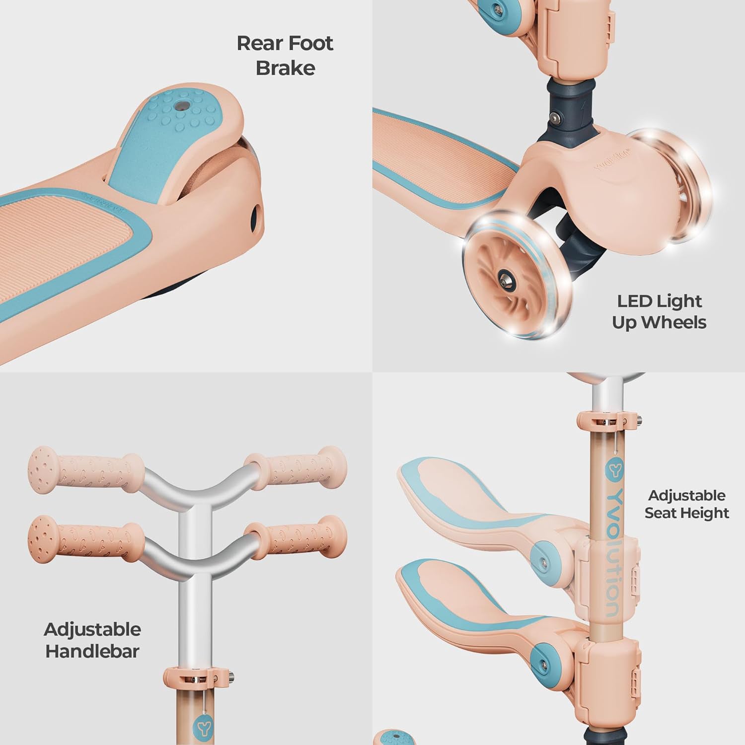 Yvolution YGlider 2-in-1 Kids Scooter