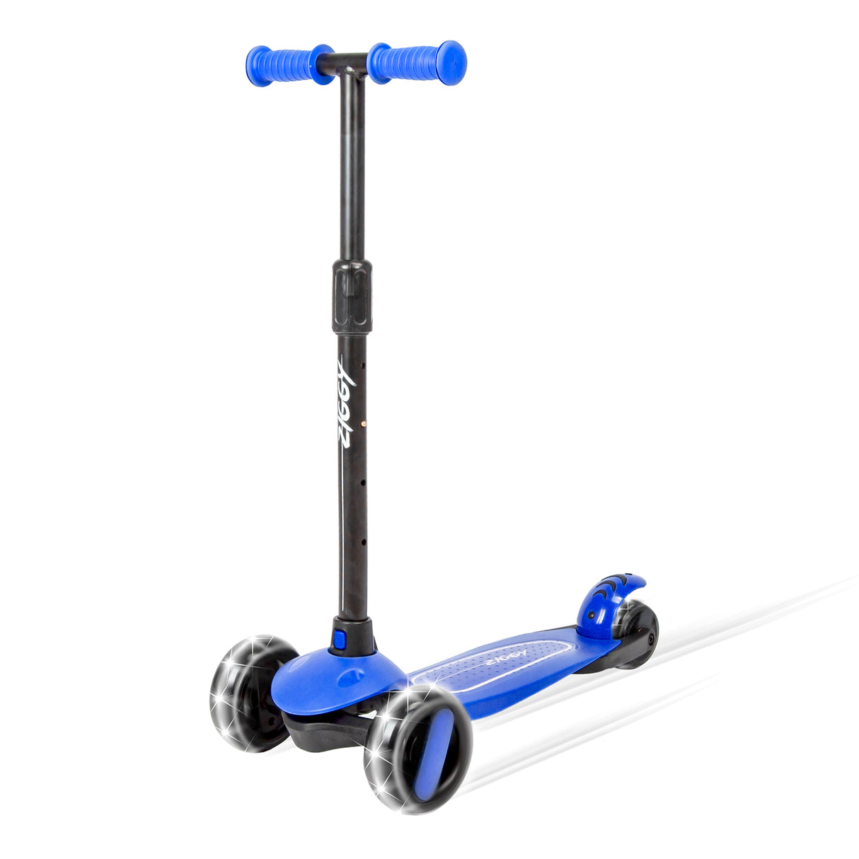 Ziggy 3-Wheel Tilt Scooter With LED lights