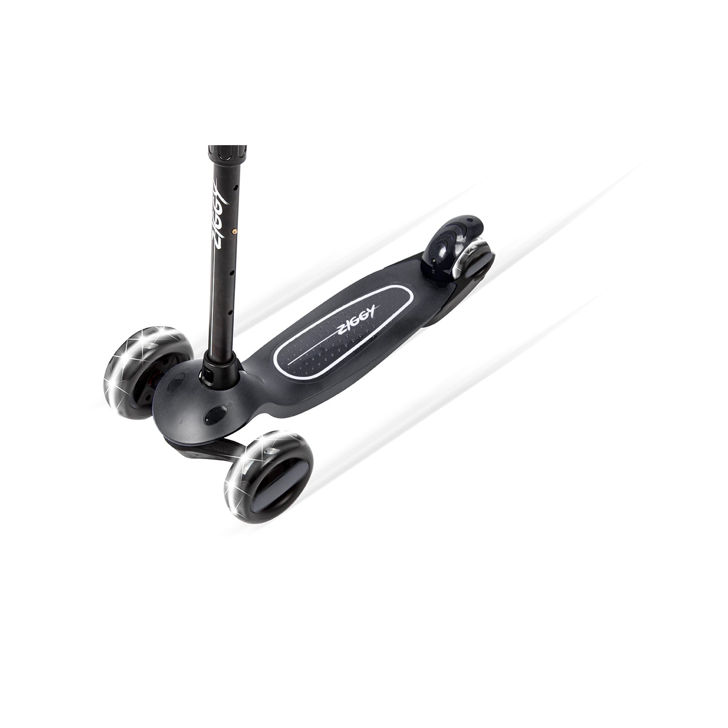 Ziggy 3-Wheel Tilt Scooter With LED lights