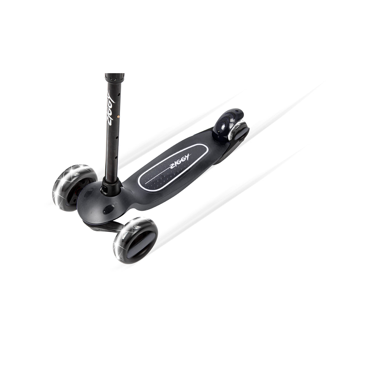 Ziggy 3-Wheel Tilt Scooter With LED lights