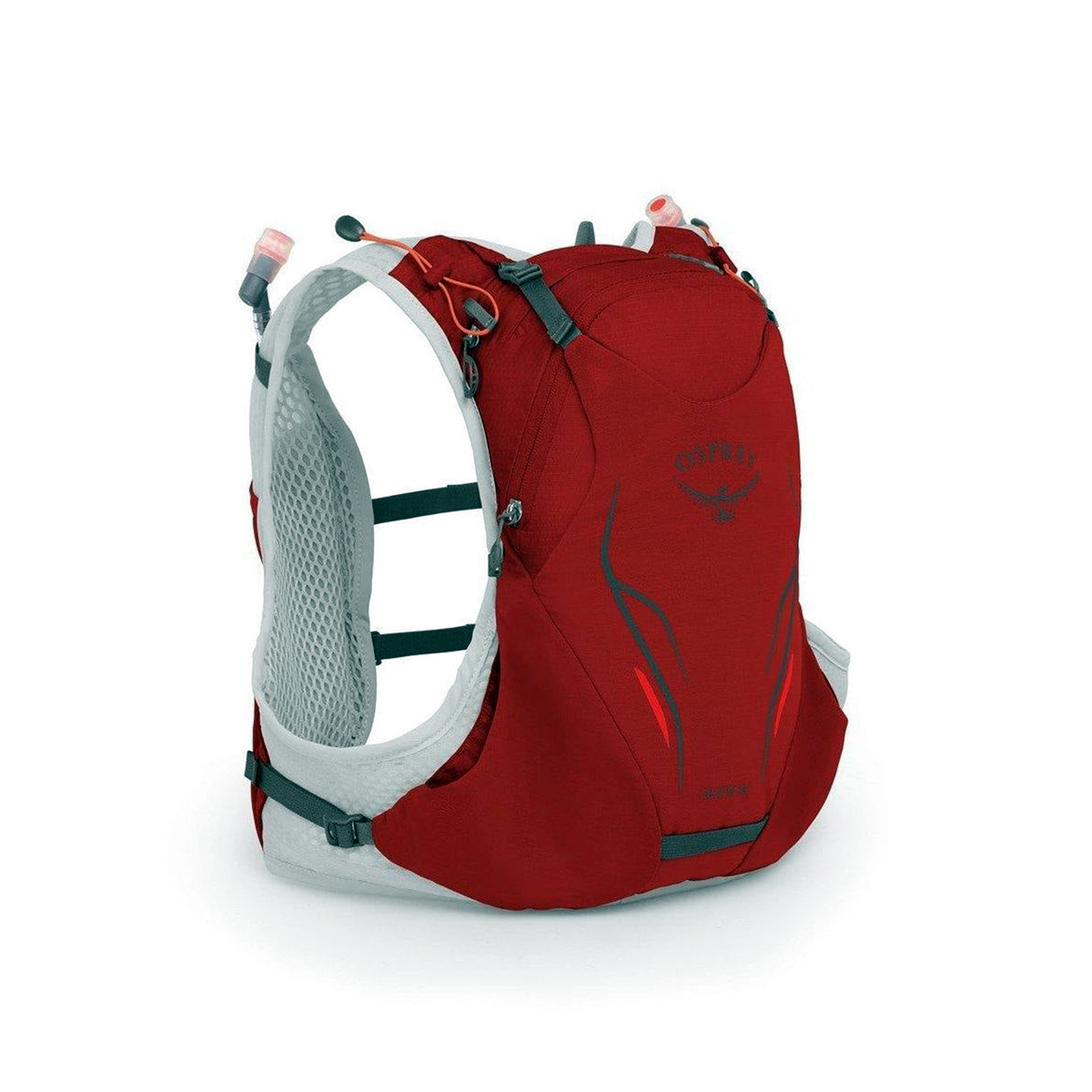 Osprey Duro 6 with Soft Flasks - Phoenix Red