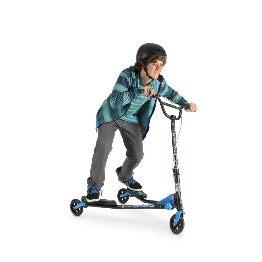 Yvolution - Y Fliker Carver C3 - Blue - Cyclesouq.com