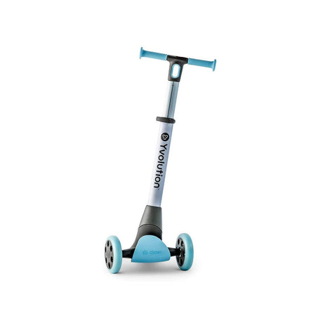 Yvolution Y Glider Nua Foldable Kick Scooter - Blue - Cycle Souq