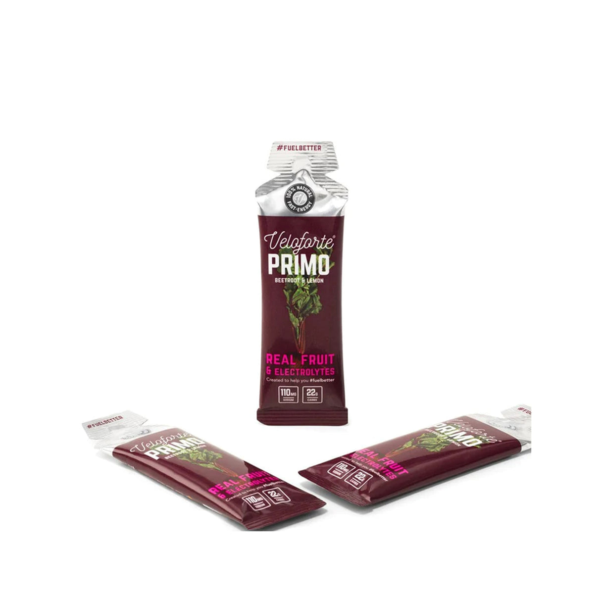 Veloforte Primo – Natural Energy Gel (9 x 33g)