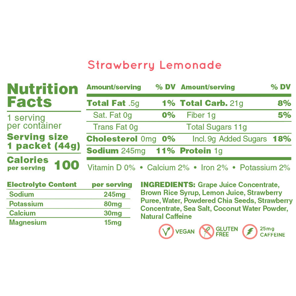 Huma Energy Gels Plus Strawberry Lemonade (24 x 36g)