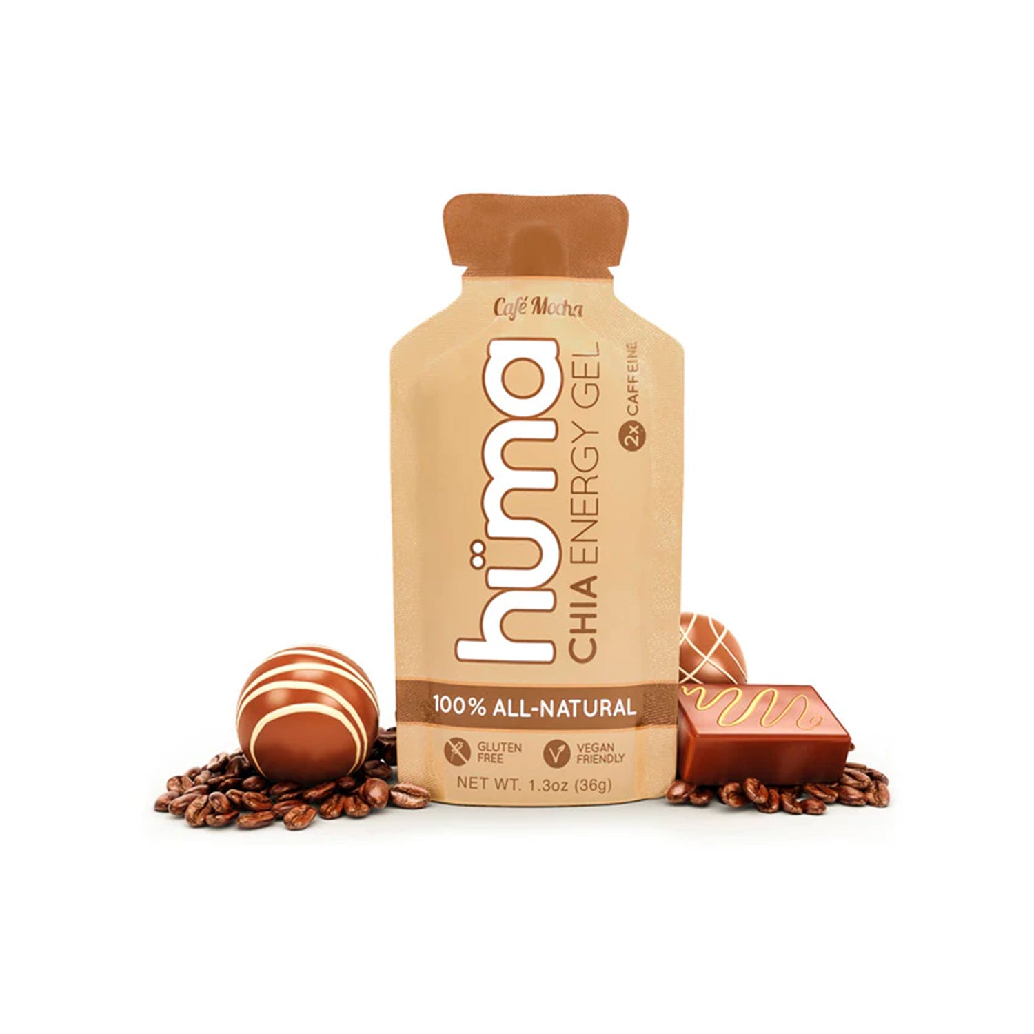 Huma Energy Gels Original Cafe Mocha (24 x 36g)
