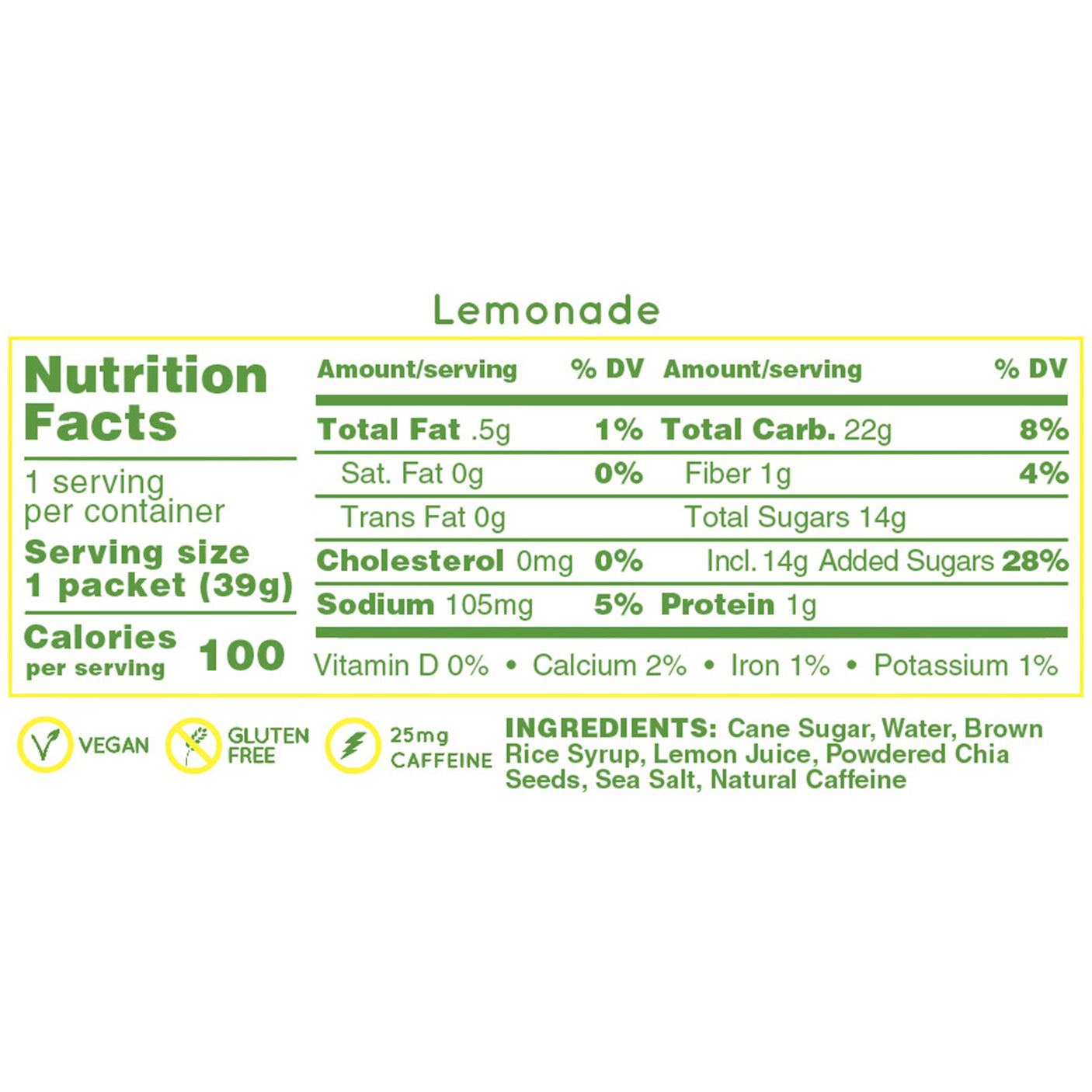 Huma Energy Gels Original Lemonade (24 x 36g)