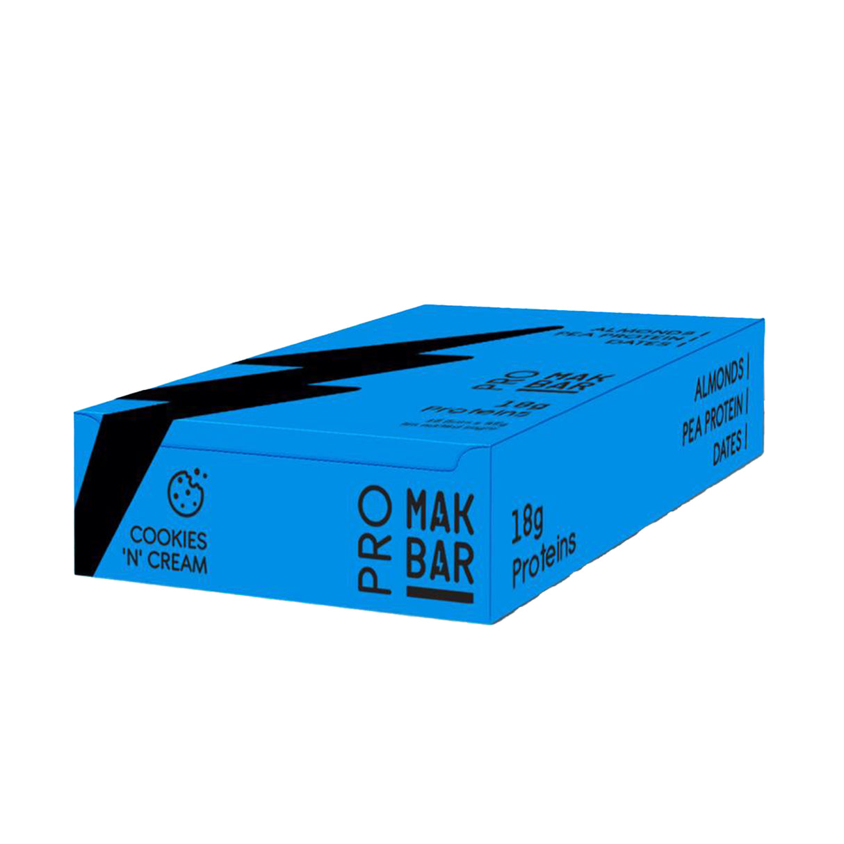Mak Bar PRO Cookies & Cream Protein Bar (12 x 55g)
