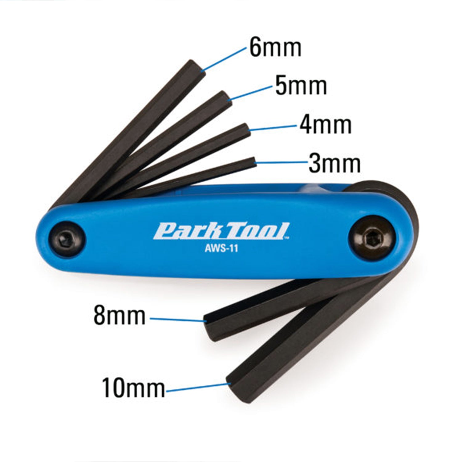 Park Tool Fold-Up Hex Wrench AWS-11