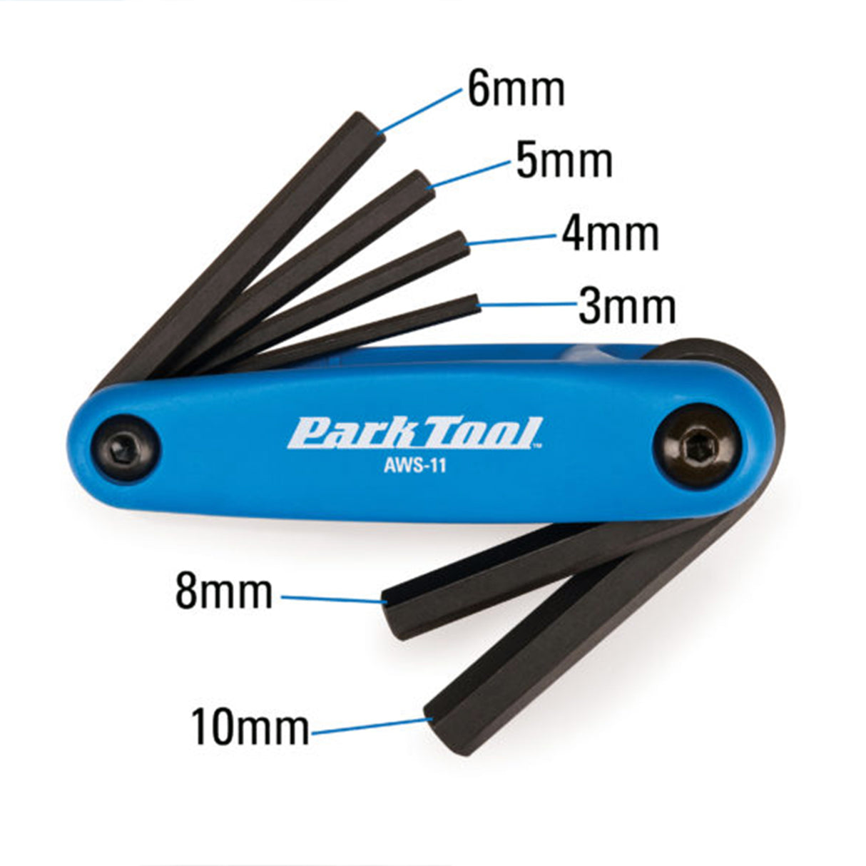 Park Tool Fold-Up Hex Wrench AWS-11