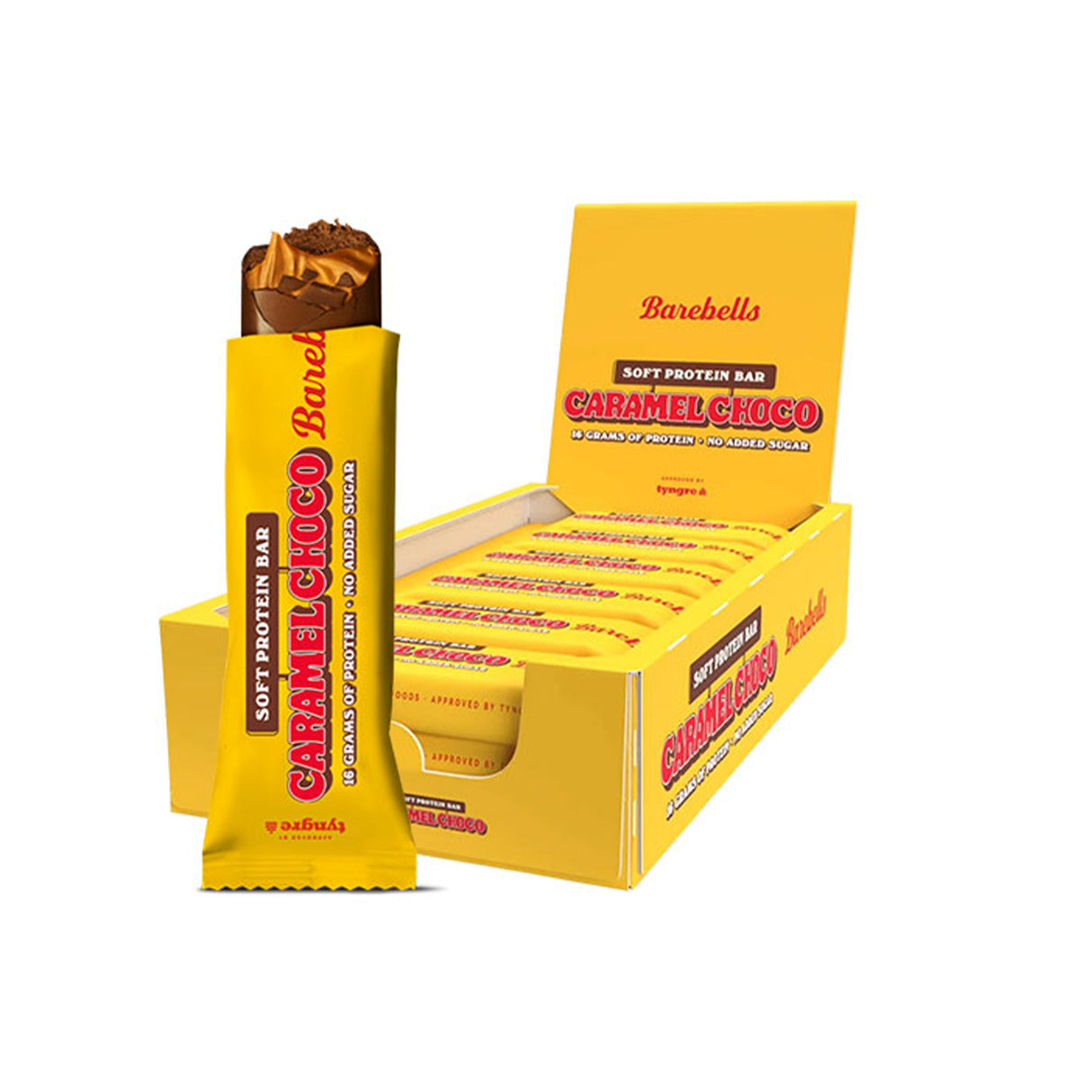 Barebells Soft Caramel Choco Protein Bars (12 x 55g)