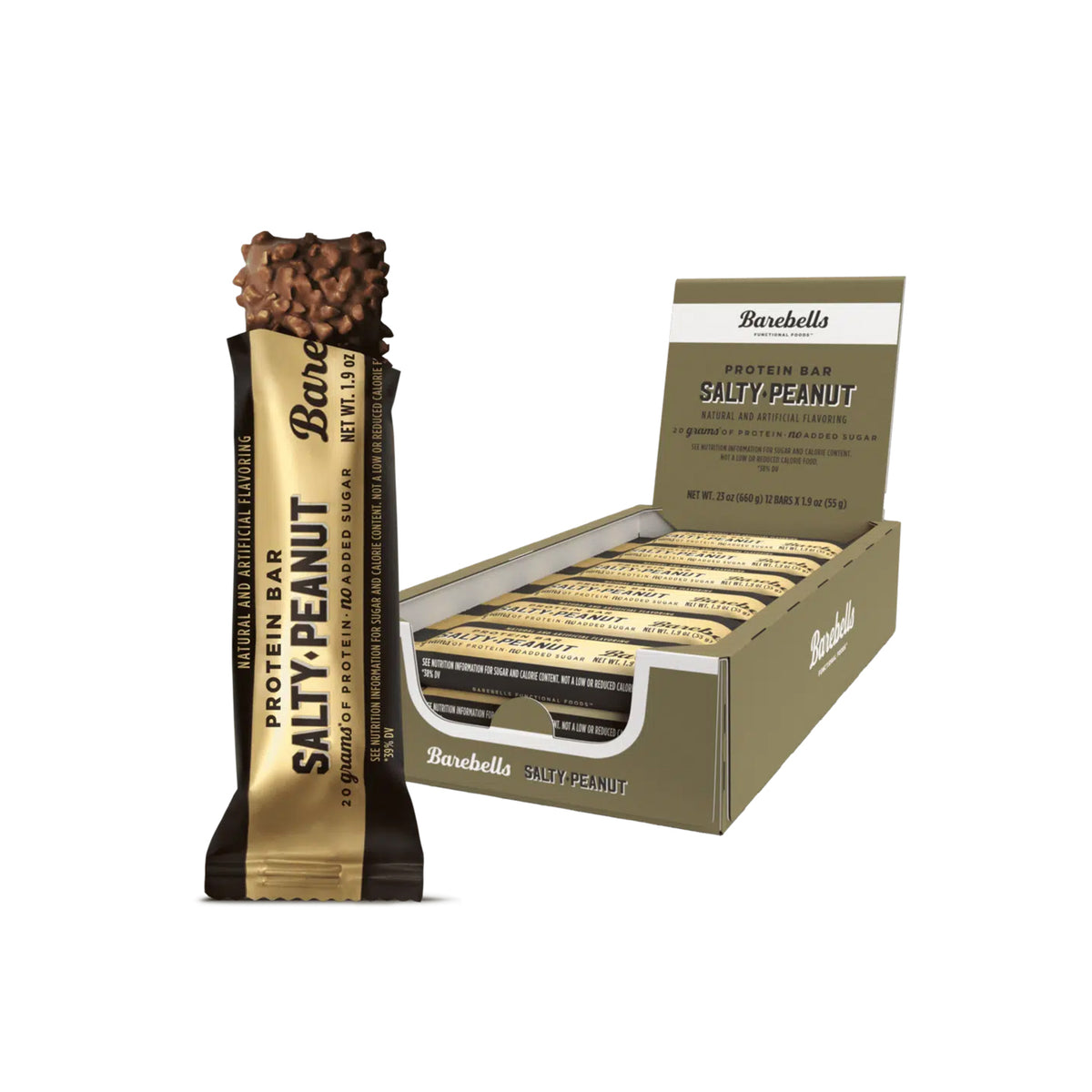 Barebells Salty Peanut Protein Bars (12 x 55g)