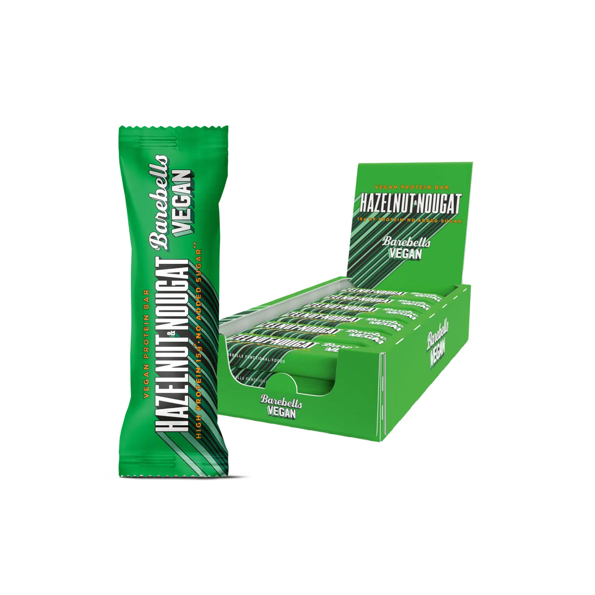 Barebells Vegan Hazelnut Protein Bars (12 x 55g)