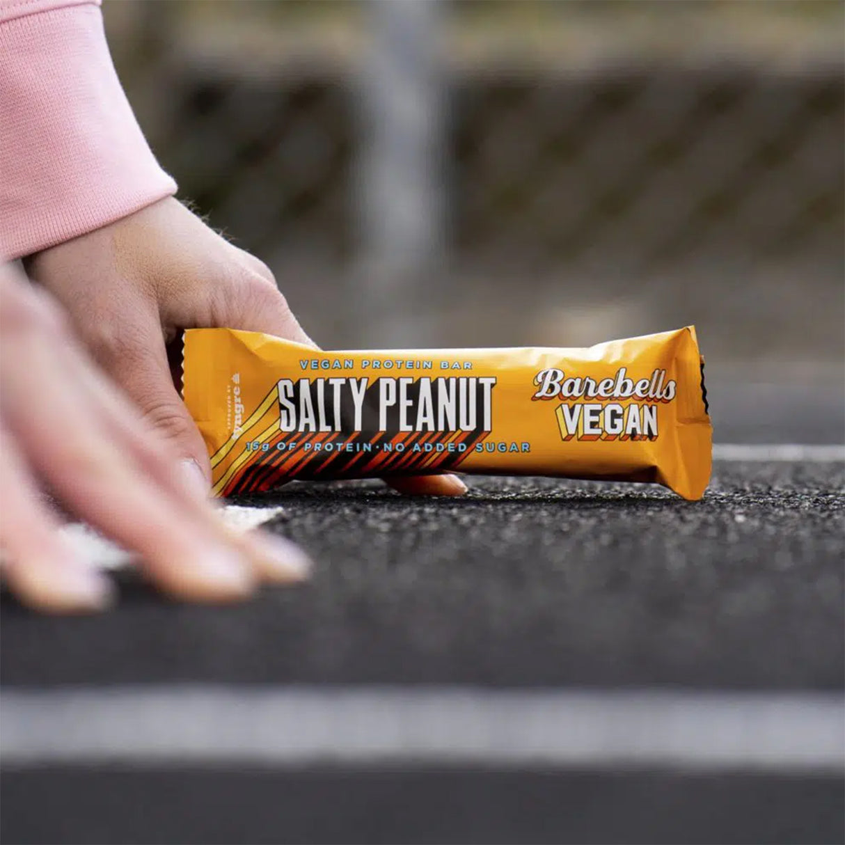 Barebells Vegan Salty Peanut Protein Bars (12 x 55g)