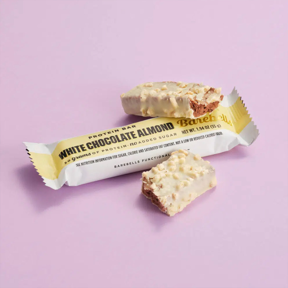 Barebells White Chocolate Almond Protein Bars (12 x 55g)