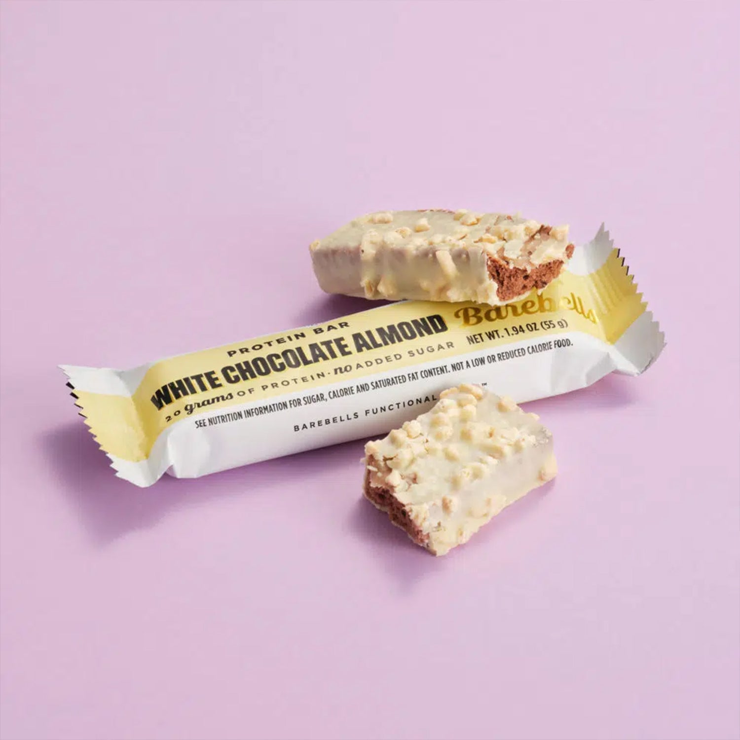 Barebells White Chocolate Almond Protein Bars (12 x 55g)