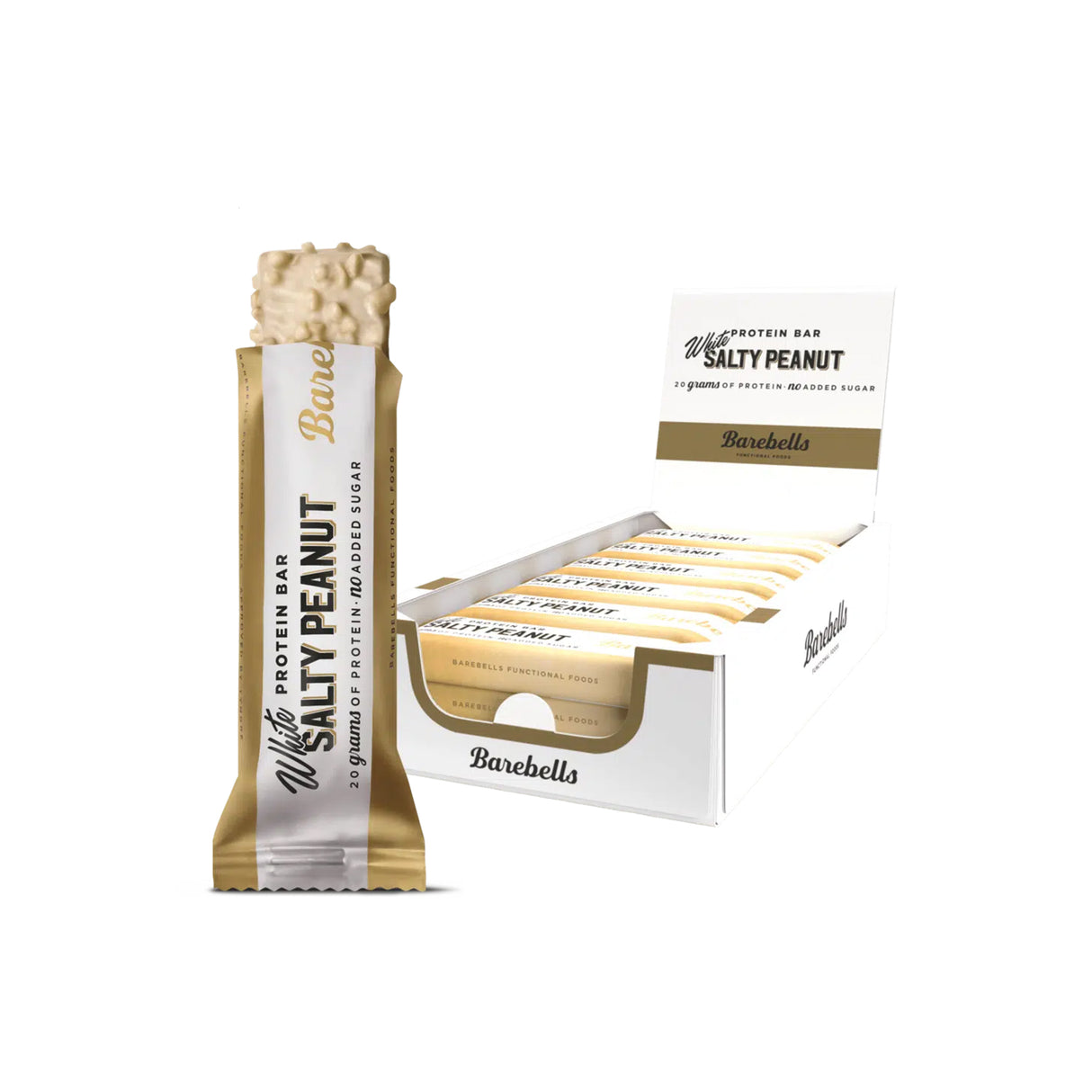 Barebells White Salty Peanut Protein Bars (12 x 55g)