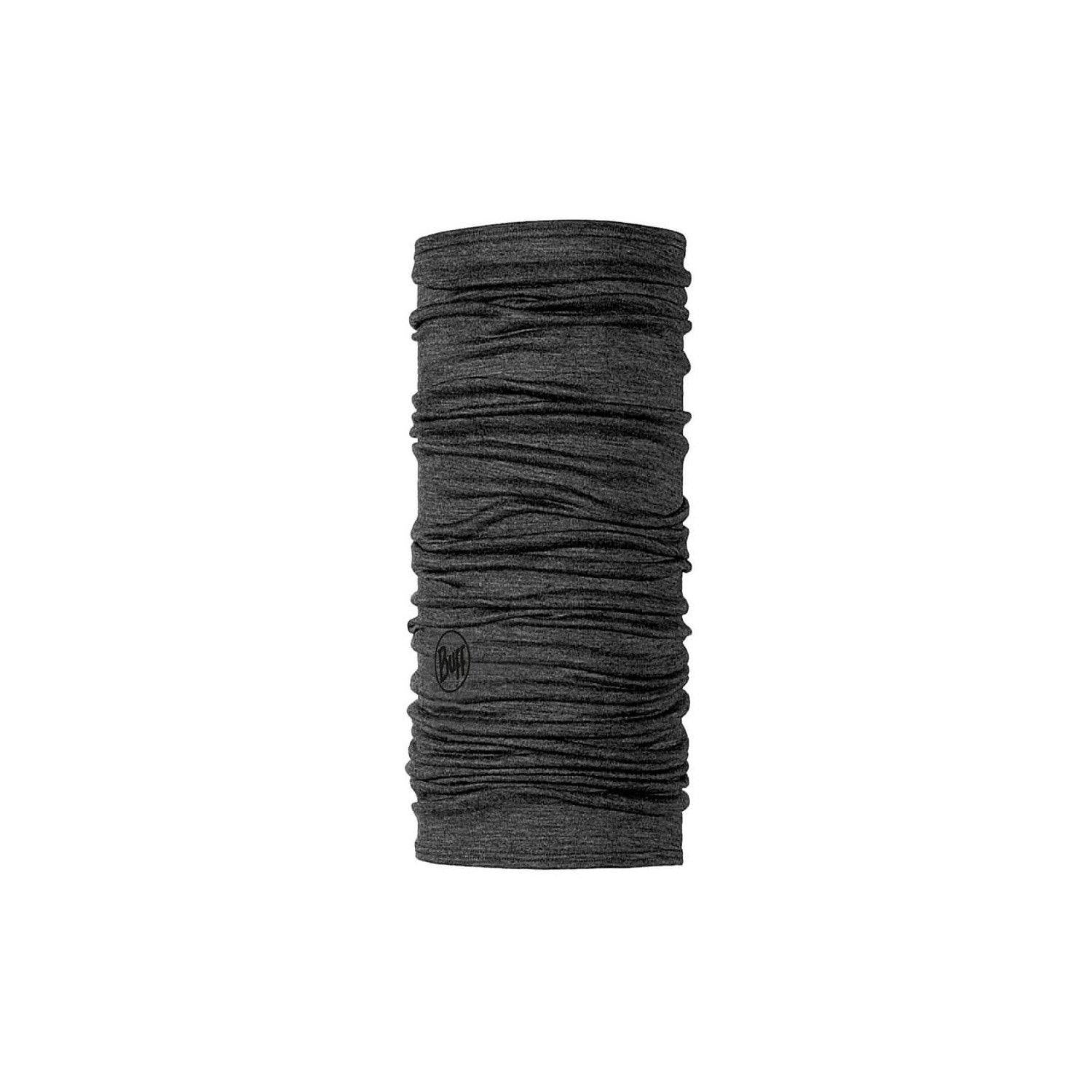 Buff Lightweight Merino Wool Solid Grey Adult - Cycle Souq