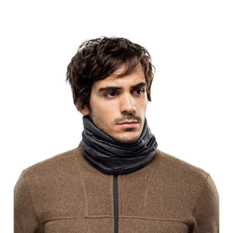 Buff Lightweight Merino Wool Solid Grey Adult - Cycle Souq