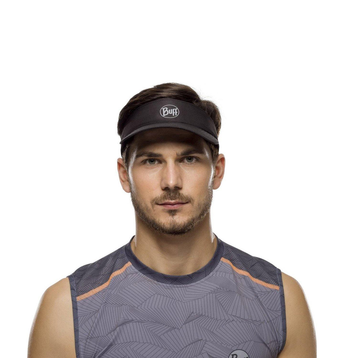Buff Visor R-Solid Black - Cycle Souq