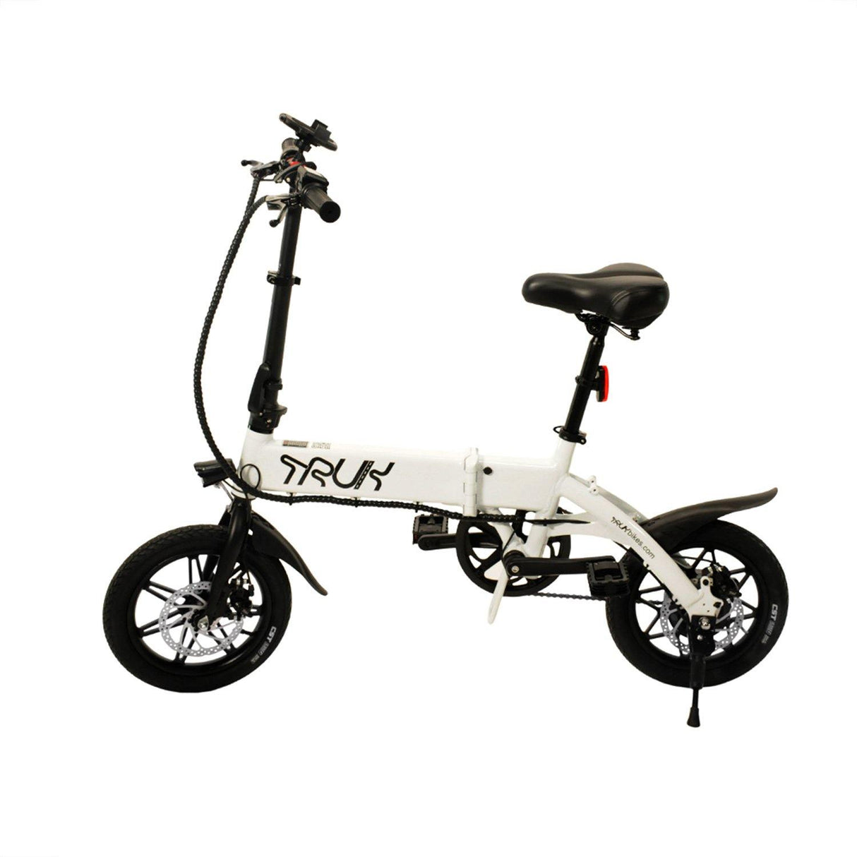 Truk GT14 Folding EBike - White - Cycle Souq