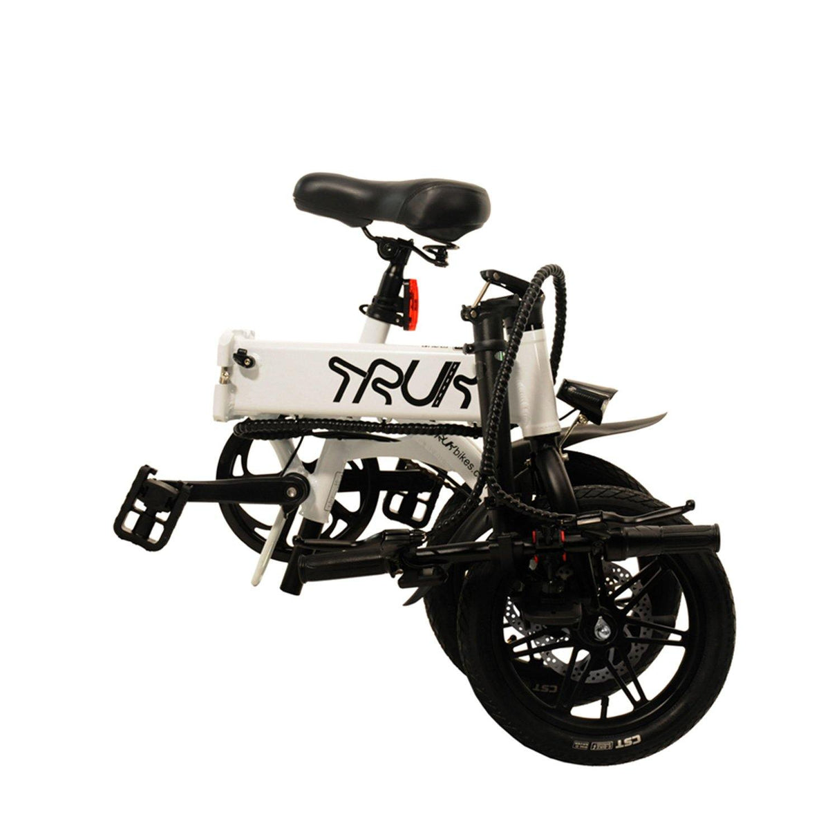 Truk GT14 Folding EBike - White - Cycle Souq