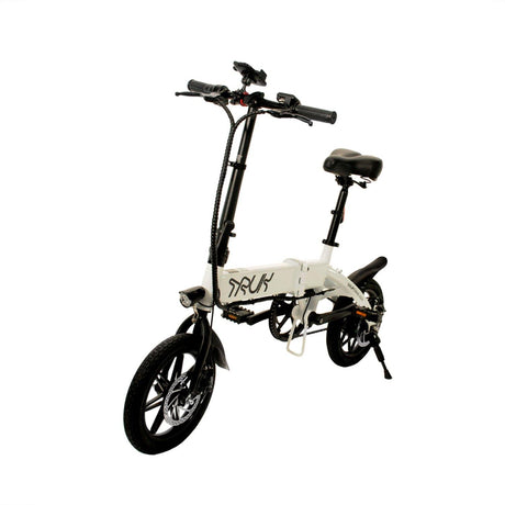 Truk GT14 Folding EBike - White - Cycle Souq