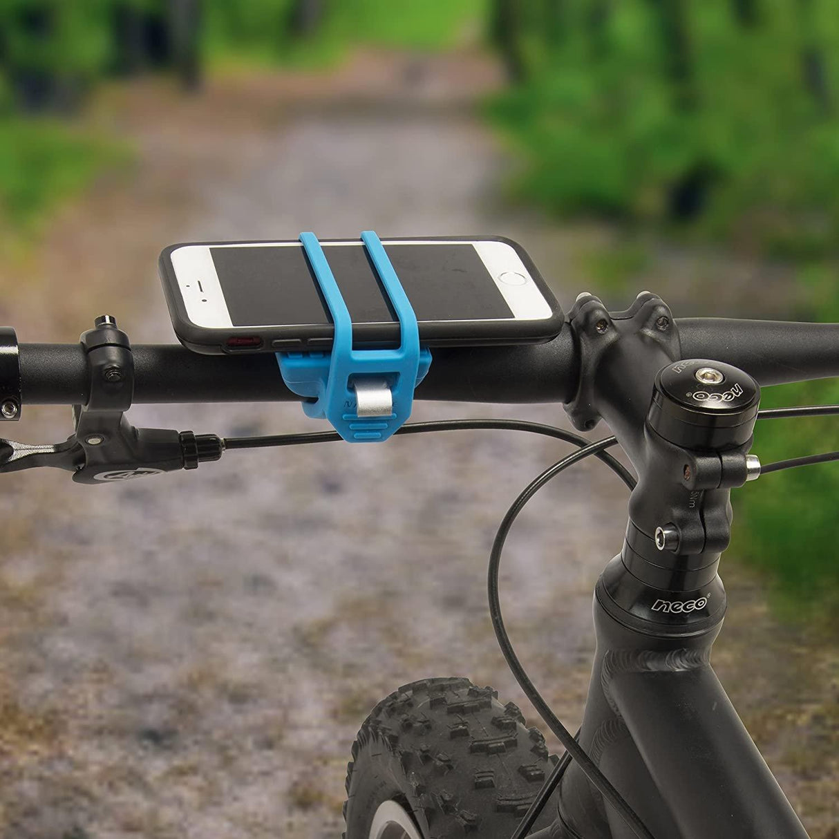 Nite Ize HandleBand® Universal Smartphone Bar Mount - Blue - Cycle Souq