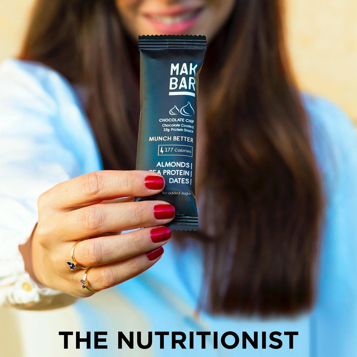 Mak Bar Chocolate Chip Protein Bar (10 x 42g)