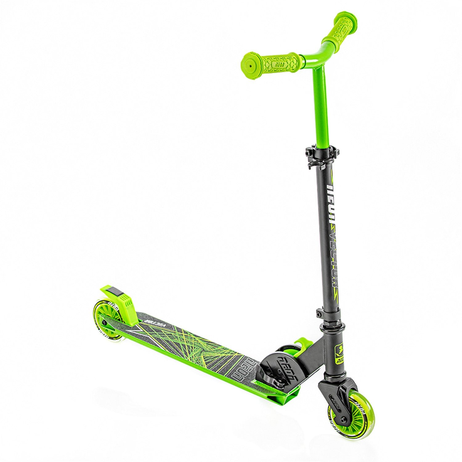 Neon Vector LED Light-up Lightweight Kids Scooter