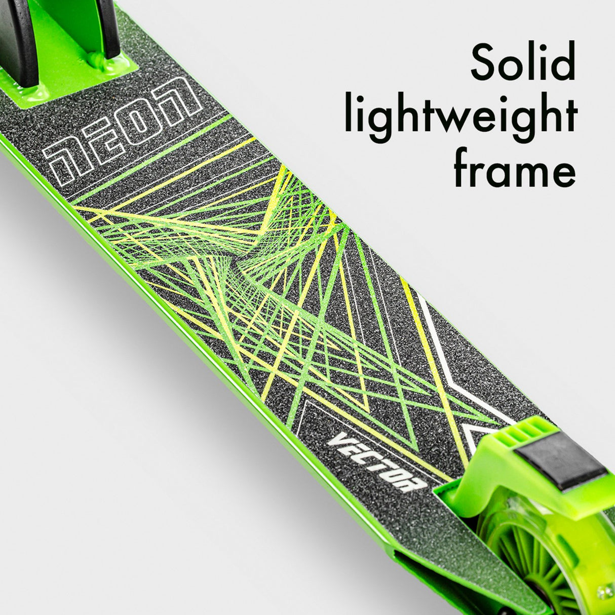 Neon Vector LED Light-up Lightweight Kids Scooter