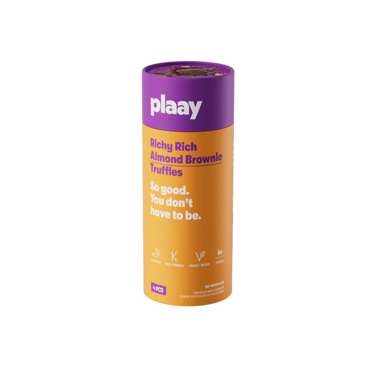 Plaay Almond Brownie Truffles (10 x 60g)