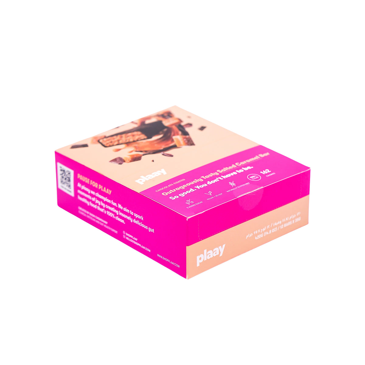 Plaay Salted Caramel Bar (12 x 35g)