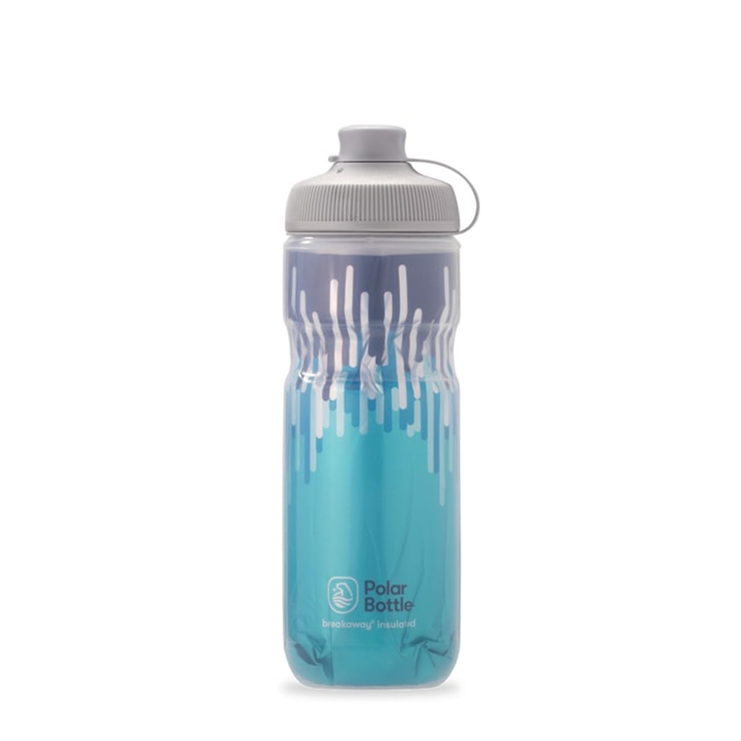 Polar Bottle Breakaway® Muck Insulated Zipper - Slate Blue/Turquoise