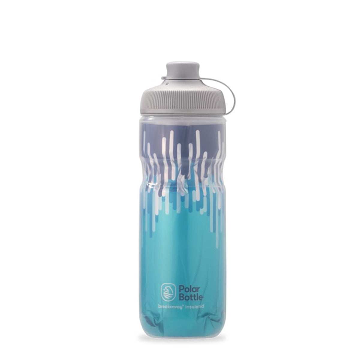 Polar Bottle Breakaway® Muck Insulated Zipper - Slate Blue/Turquoise