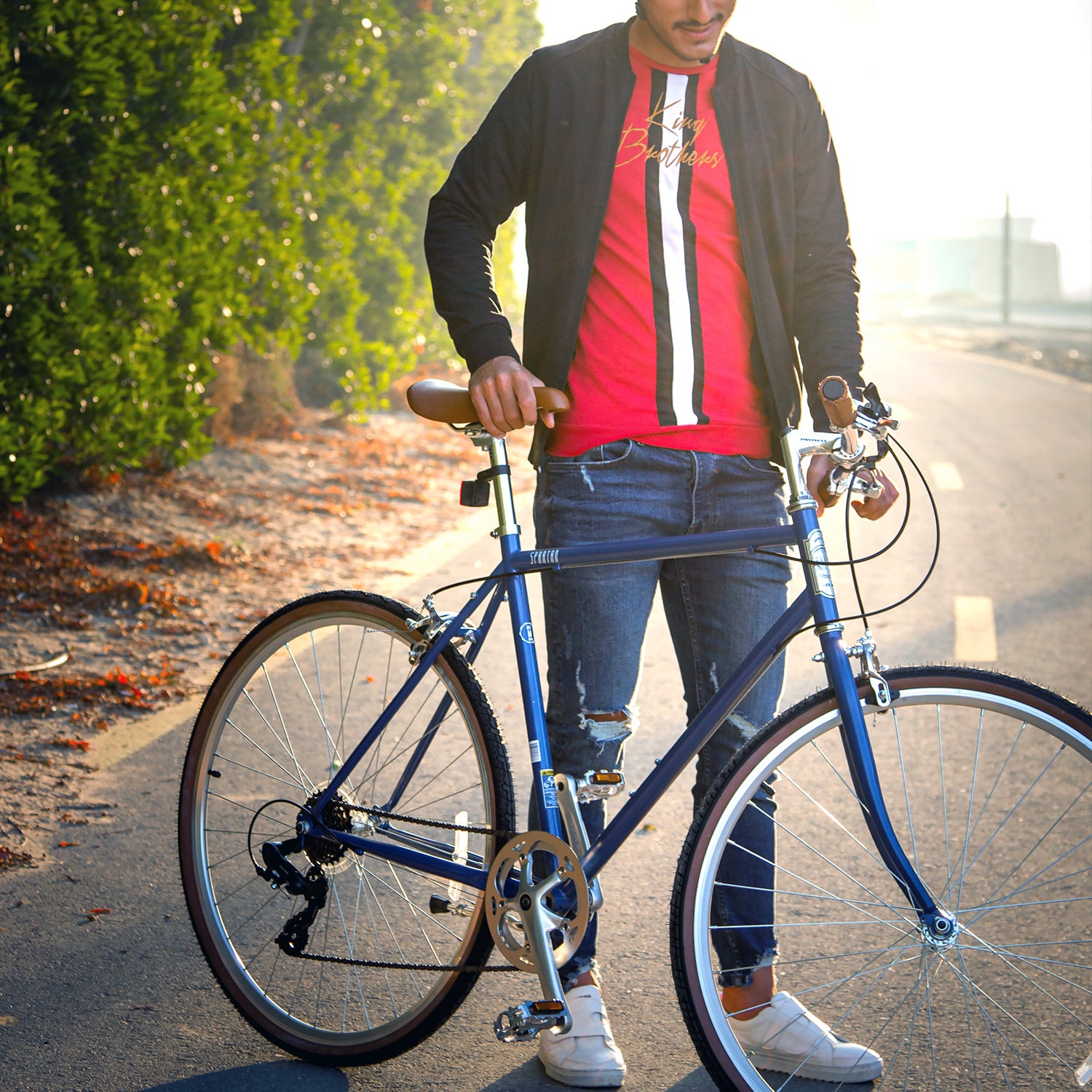 Spartan 700c Platinum Fixie Bicycle (Single-Speed)